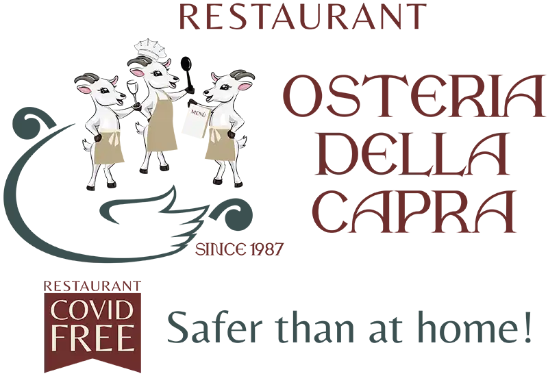 Restaurant-Osteria-della-Capra-Covid-free-1 Where we are